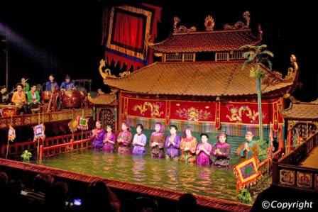 Thang Long Water Puppet Theatre interesting stage show