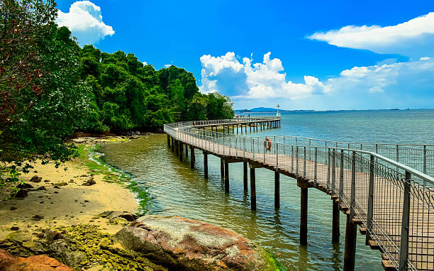 Pulau Ubin from Singapore