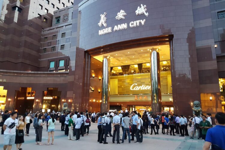 NGEE ANN CITY shopping malls in Singapore