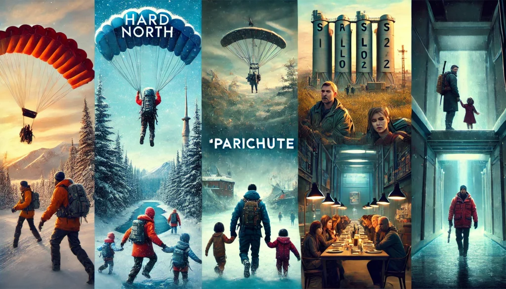 TV series 'Hard North,' 'Parachute,' and 'Silo 2'