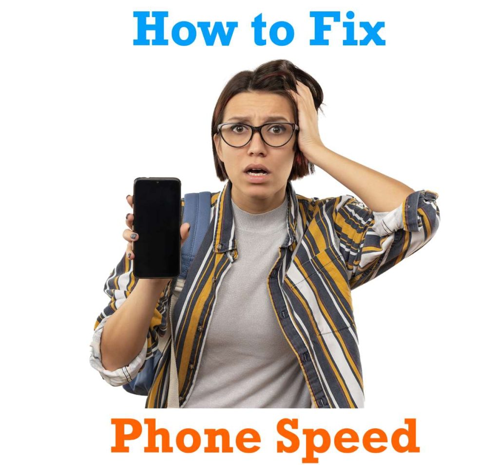 man anxious about slow smartphone issue