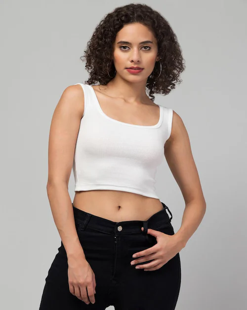 Hot girl in tank top