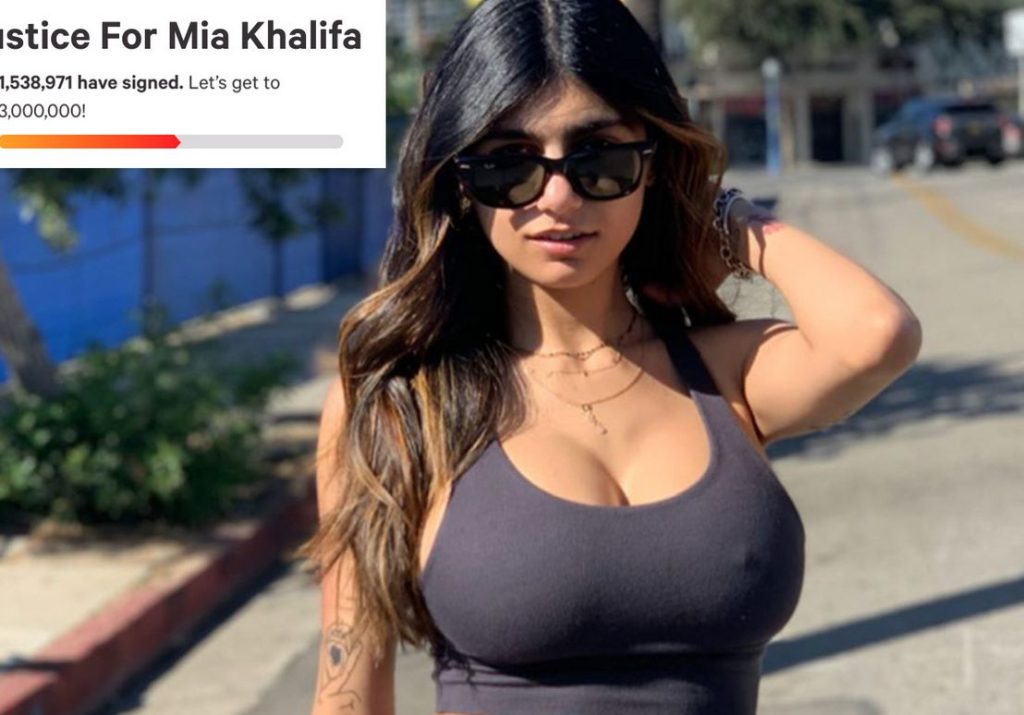 Mia Khalifa Sports bra
