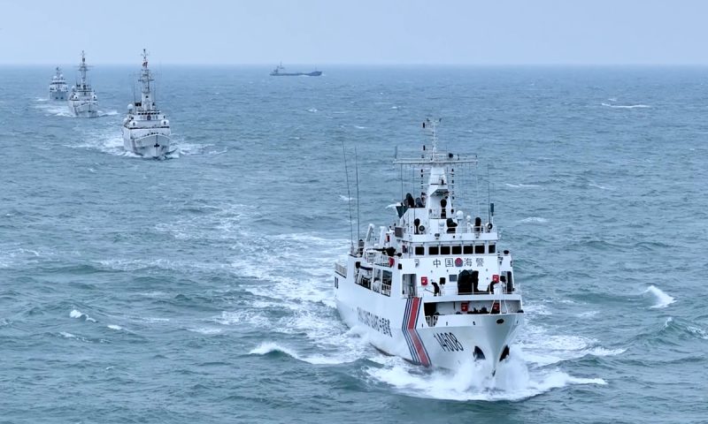 Mainland coast guard's entry into so-called 'restricted waters' near Kinmen  signals normalized law enforcement in the region - Global Times