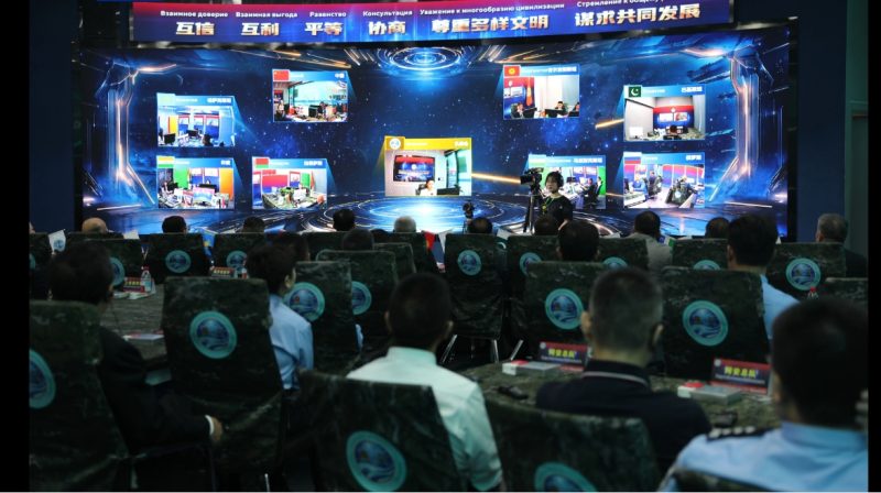 A joint cyber anti-terrorism exercise among SCO member states is held in Urumqi, northwest China's Xinjiang Uygur Autonomous Region, July 23, 2026. /CMG
