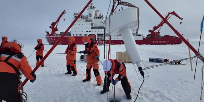 China's 16th Arctic expedition wraps up ice station surveys | Myanmar International TV