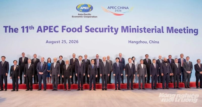 Opening Ceremony of the 11th APEC Food Security Ministers' Meeting in  Hangzhou, China