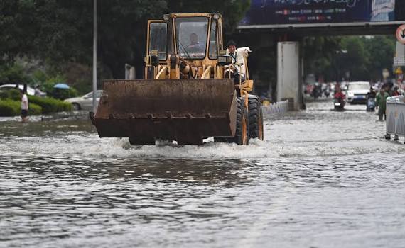 Over 31,000 evacuated as heavy rain lashes China's Hainan province