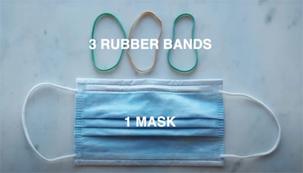Learn how to make a mask like N95 masks