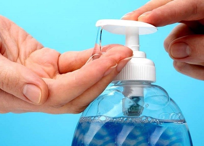 fake hand sanitizer