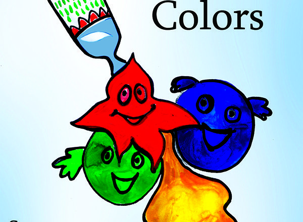Kids color story book : Clash of the colors