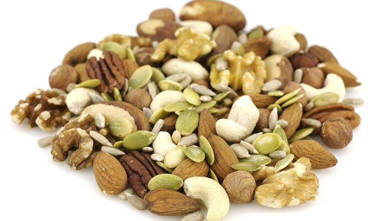 seed and nuts for pain relief : home remedy of knee pain