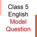 Class 5 English model question 2