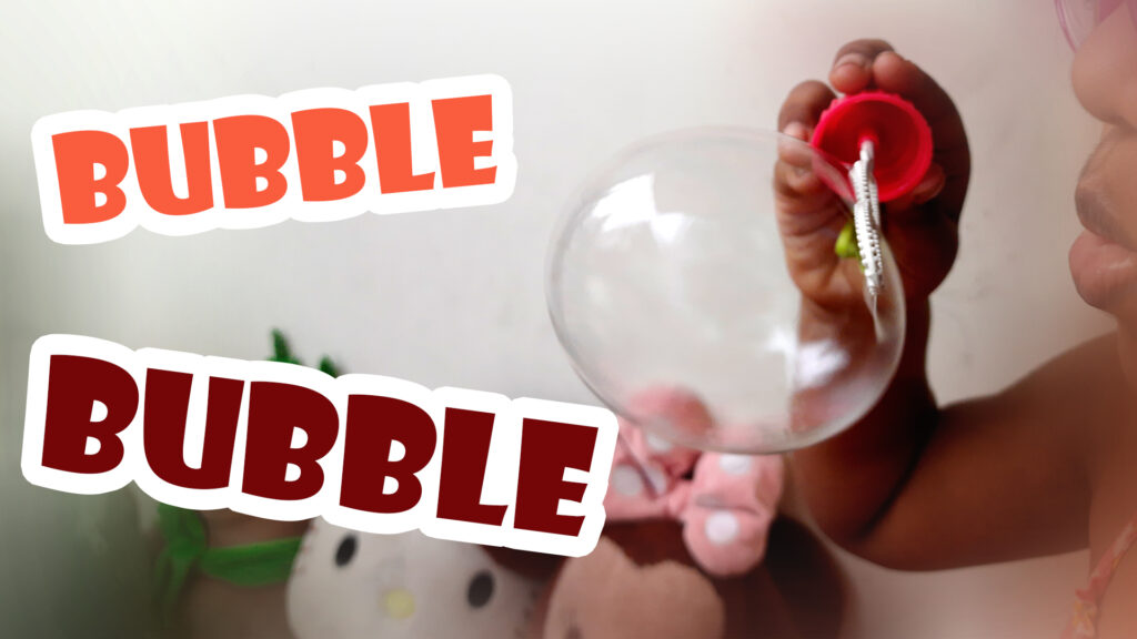 how to make bubble water