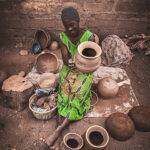 earthenware pots