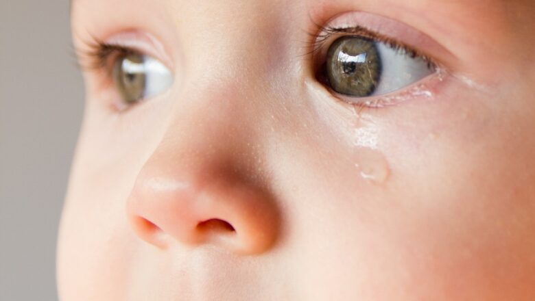 Why water is dripping from kid’s eyes