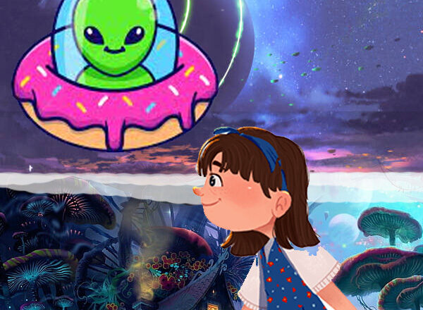 Matilda and the Alien : An Ai generated Roald Dahl style story