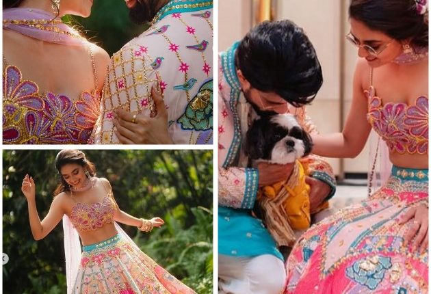 Keerthy Suresh hot mehendi pics