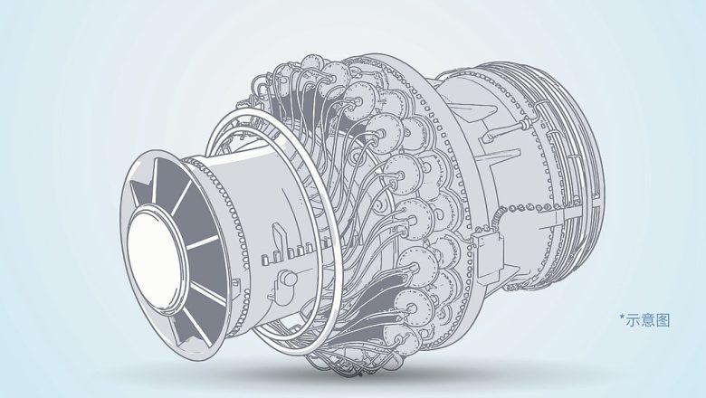 শক্তিশালী হেভি-ডিউটি গ্যাস টারবাইন বানাল চীন