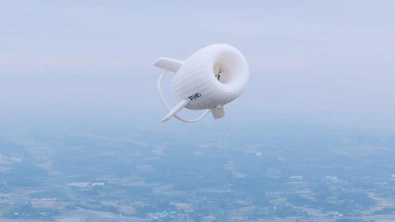 পরীক্ষায় সফল চীনের নতুন নকশার উড়ন্ত বায়ুকল