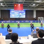 রোবটের ফুটবল লড়াই: বেইজিংয়ে শুরু হলো মাধ্যমিক শিক্ষার্থীদের প্রথম হিউম্যানয়েড রোবট টুর্নামেন্ট