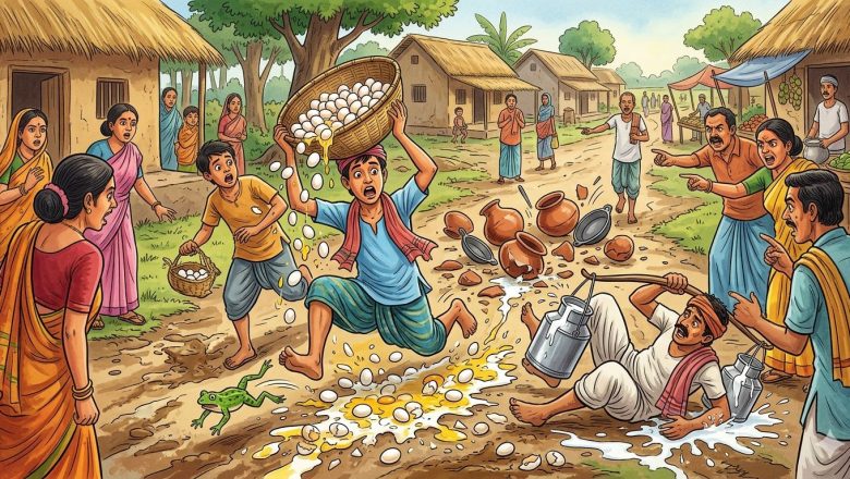 ডিম নিয়ে এলাহিকাণ্ড