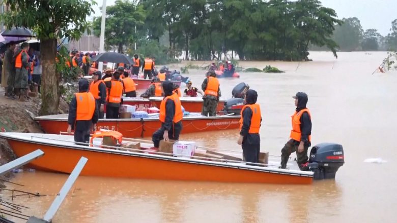 মেসাকের তাণ্ডবে চীনে বন্যা, উদ্ধার তৎপরতা জোরদার