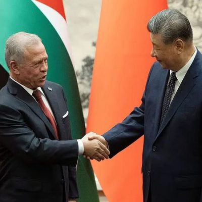 মধ্যপ্রাচ্য সংকটের রাজনৈতিক সমাধানে জর্ডানের বাদশাহর সঙ্গে চীনের প্রেসিডেন্টের বৈঠক
