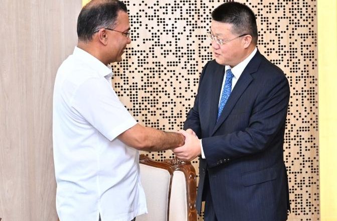 বাংলাদেশের প্রধানমন্ত্রীর সঙ্গে চীনা রাষ্ট্রদূতের বিদায়ী সাক্ষাৎ