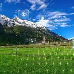 May be an image of grass, ski slope and text