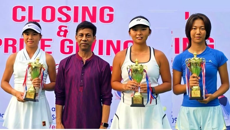 রাজশাহীতে আন্তর্জাতিক জুনিয়র টেনিসে নারীদের একক ও দ্বৈত শিরোপা চীনের